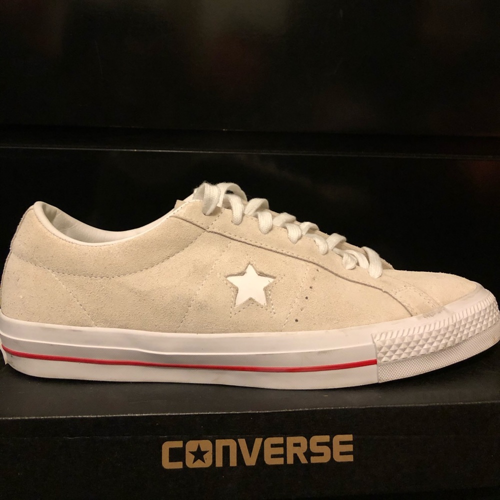 Converse One Star: Cream 🏷